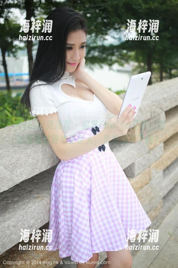 MyGirl美媛馆 - 初见Evelyn艾莉，定制眼镜衬得她更迷人，是我想多了吗？