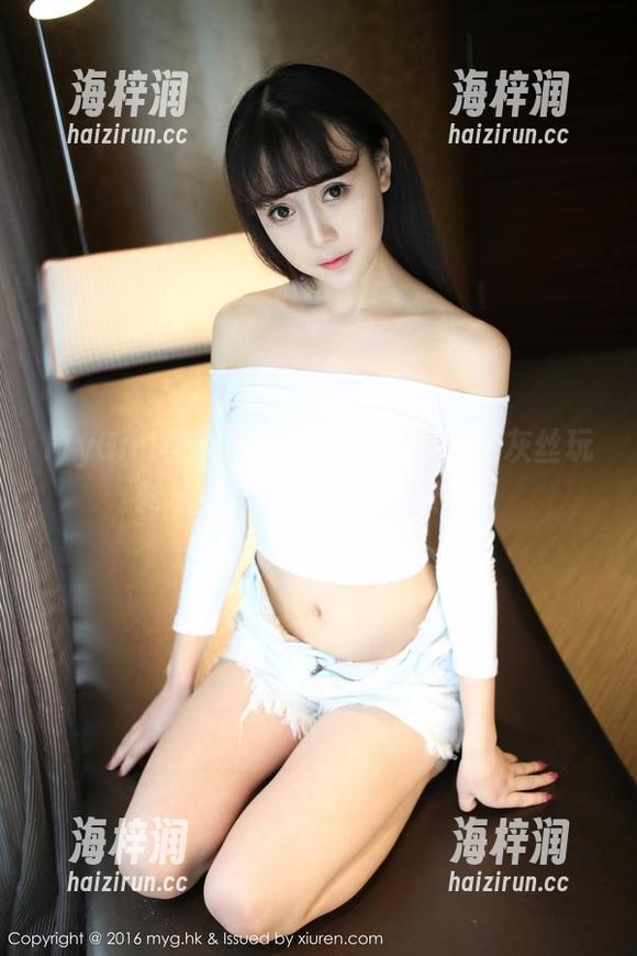 MyGirl美媛馆 - 看沫晓伊如何用灰丝玩转私房艺术，眼神太撩了？