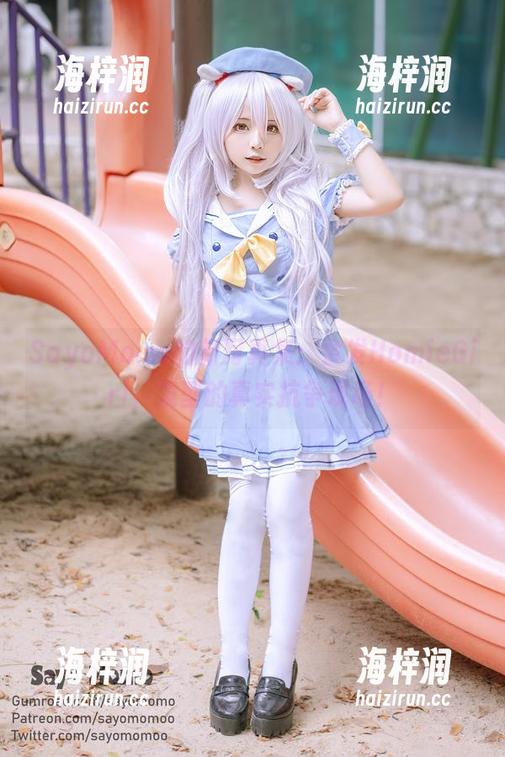 SayoMomo的新写真集：金发HomieGirl，发型的真实抗争现场！