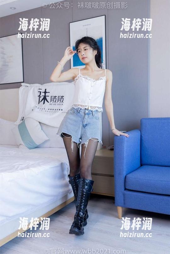 袜啵啵-稚予 袜啵啵 - 稚予白皮鞋实在太可爱,资源图片请允许我重复看!